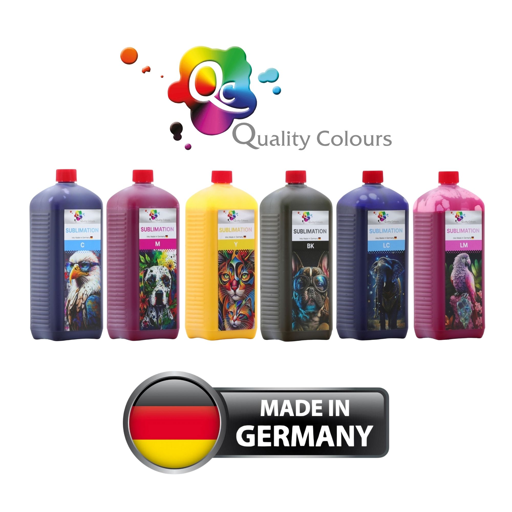 Qc Quality Colours Epson 1000ml Süblimasyon Mürekkebi